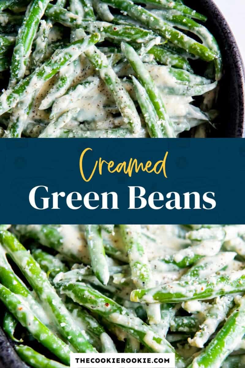 creamed green beans pinterest