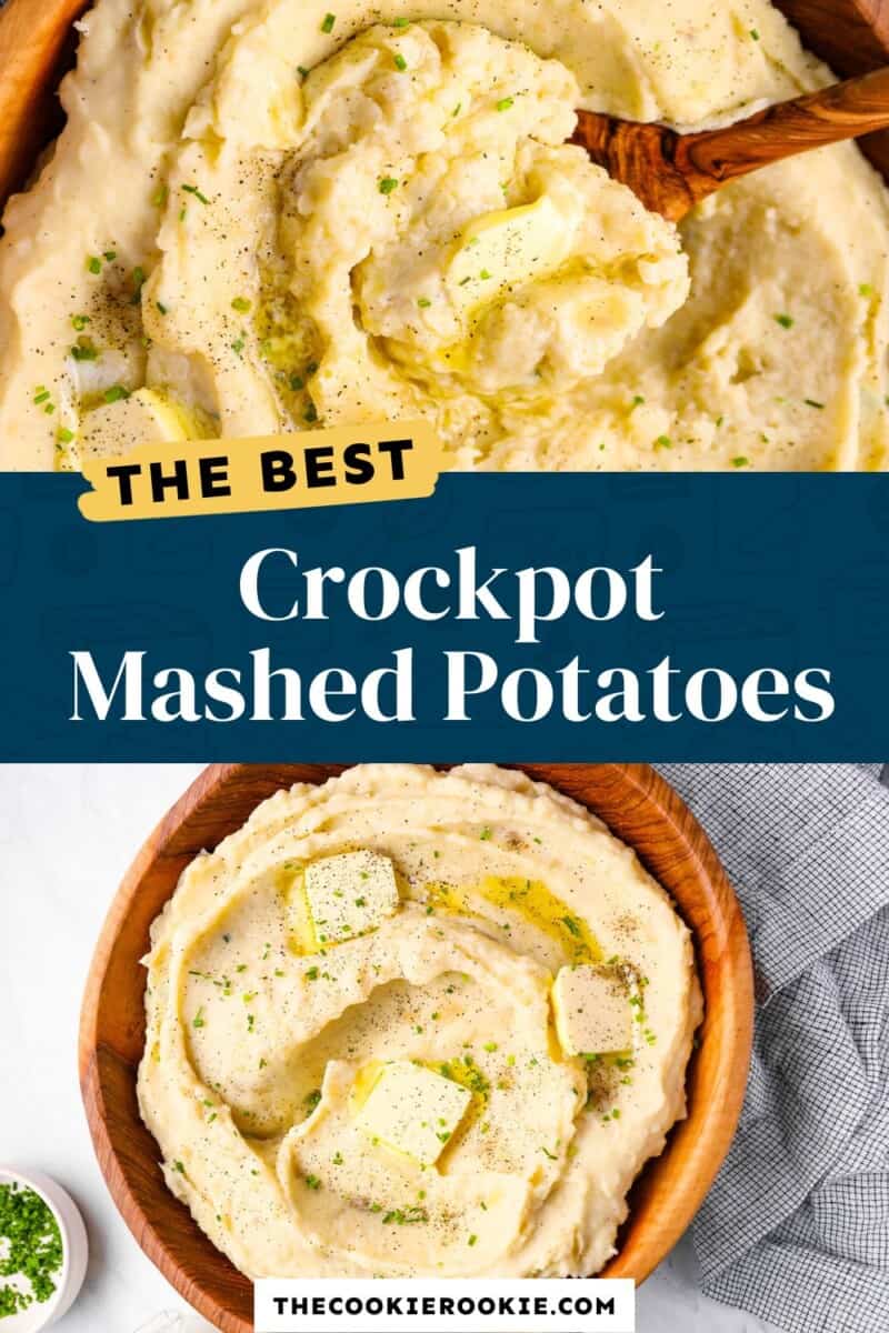 crockpot mashed potatoes pinterest