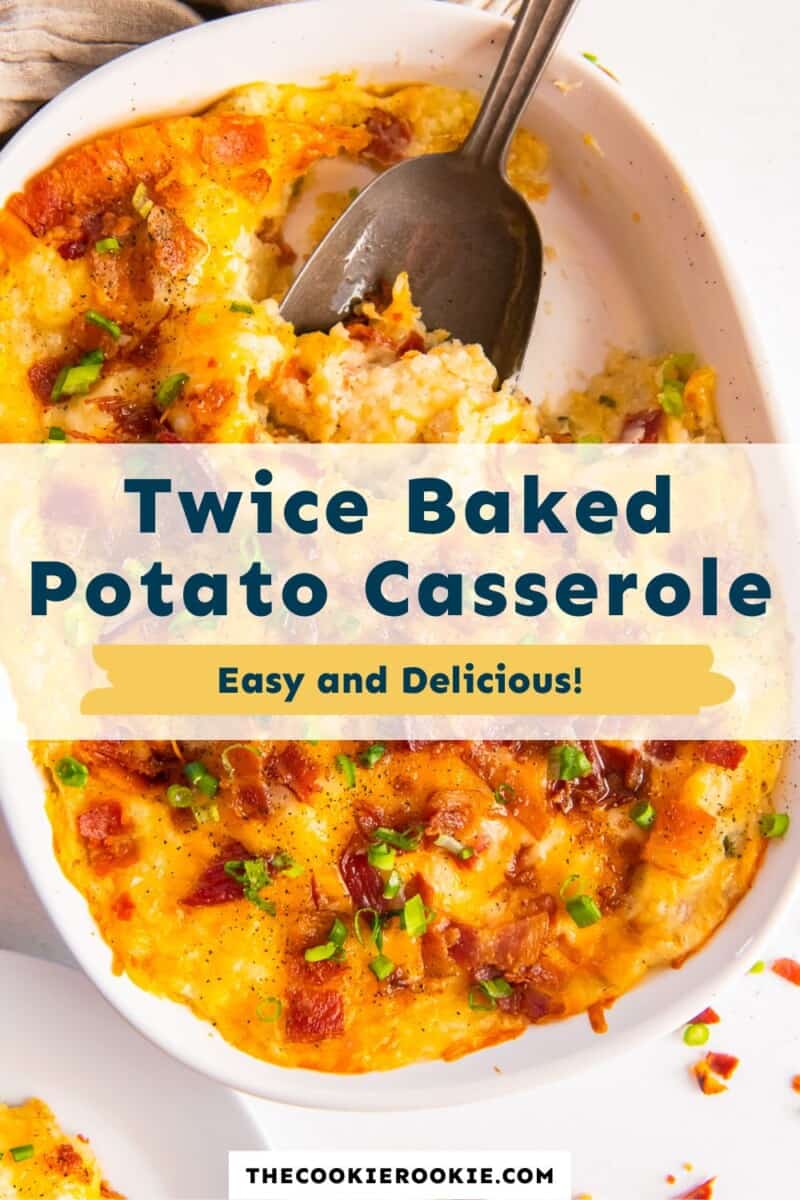 twice baked potato casserole pinterest