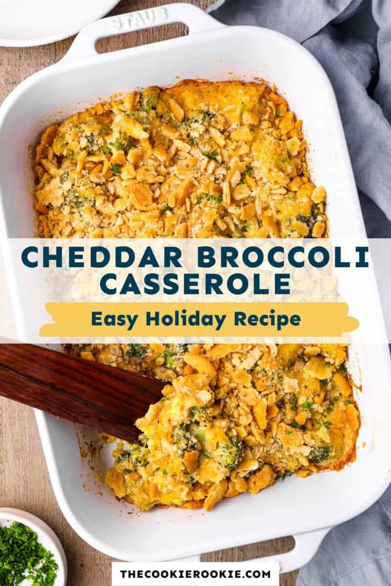 Broccoli cheddar casserole pinterest