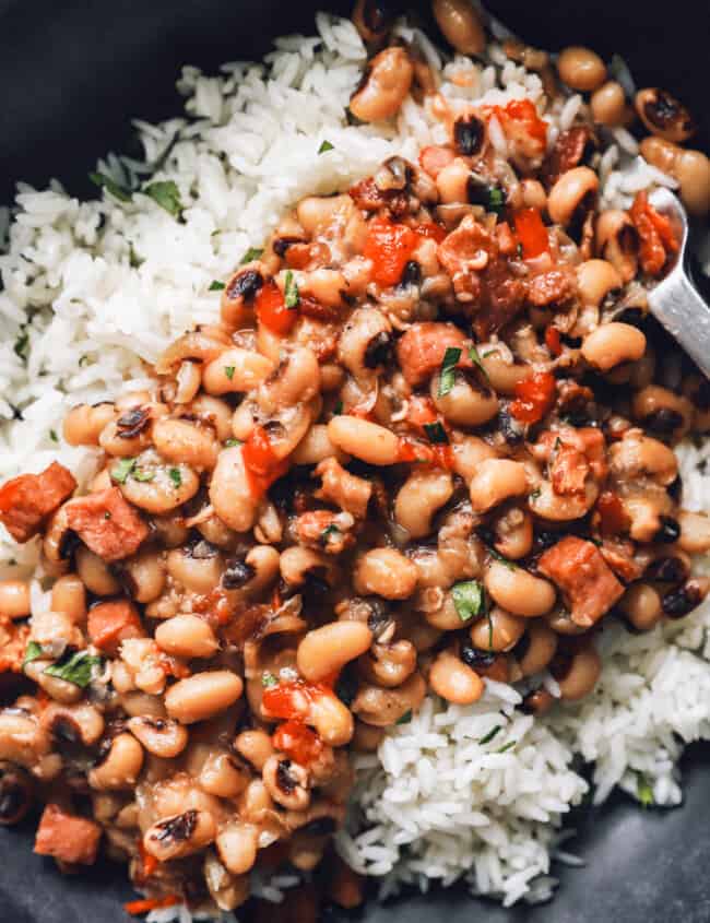 instant pot black eyed peas