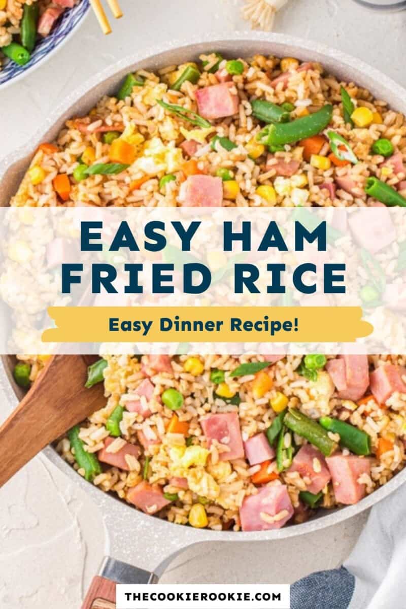 ham fried rice pinterest