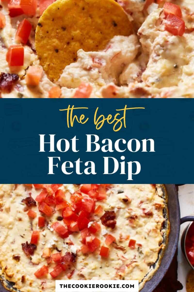 bacon feta dip pinterest