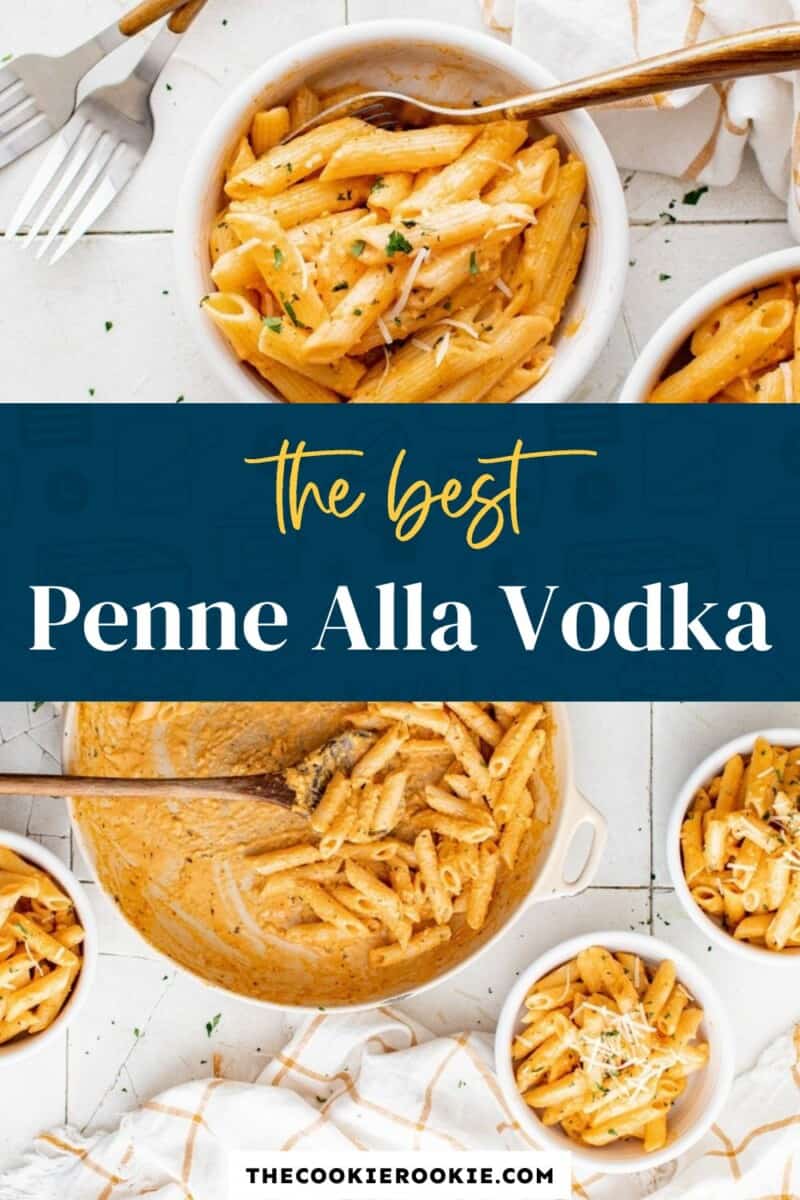 penne alla vodka pinterest