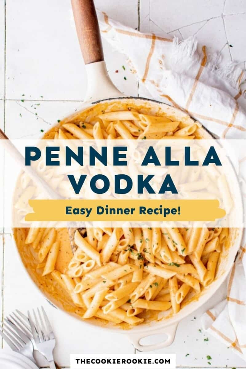 penne alla vodka pinterest