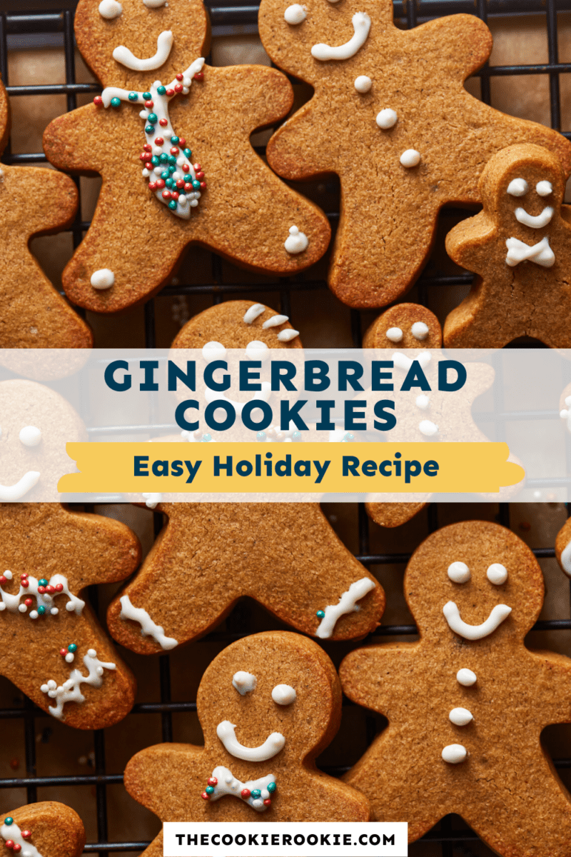 gingerbread family cookies pinterest