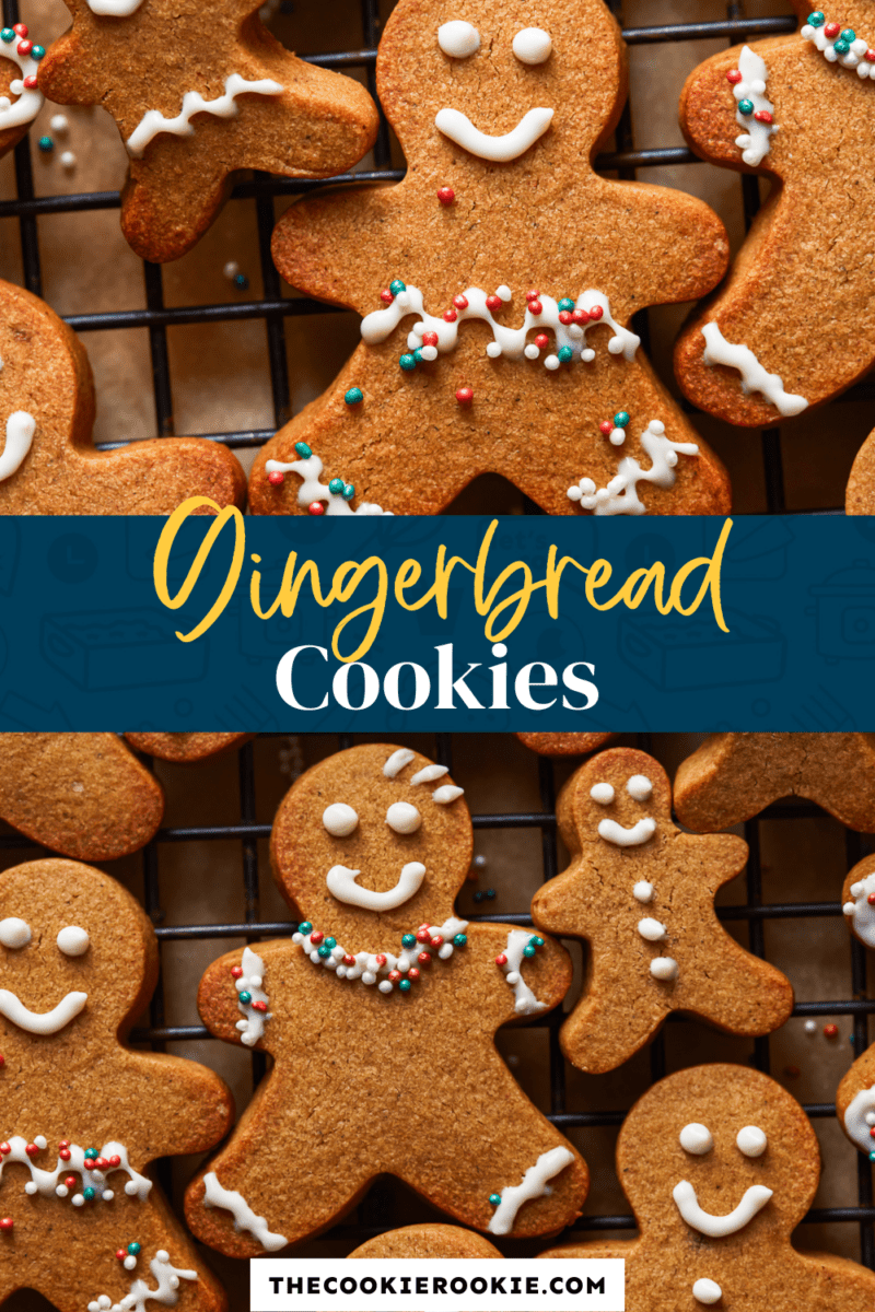 gingerbread family cookies pinterest