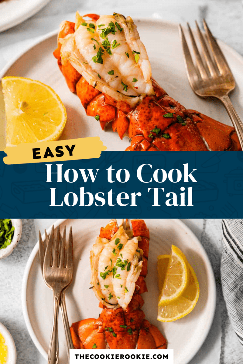 how to cook lobster tail pinterest