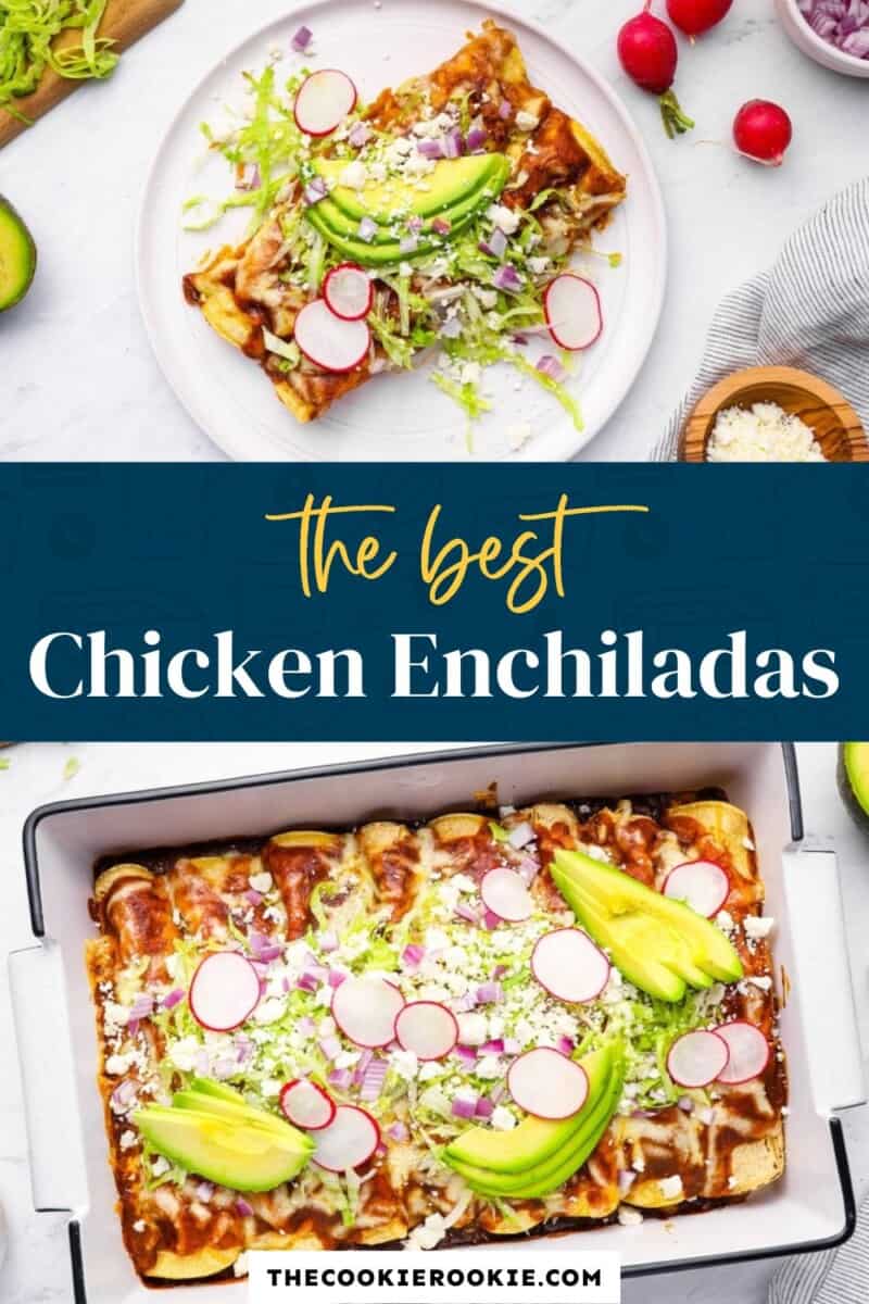 chicken enchiladas pinterest.