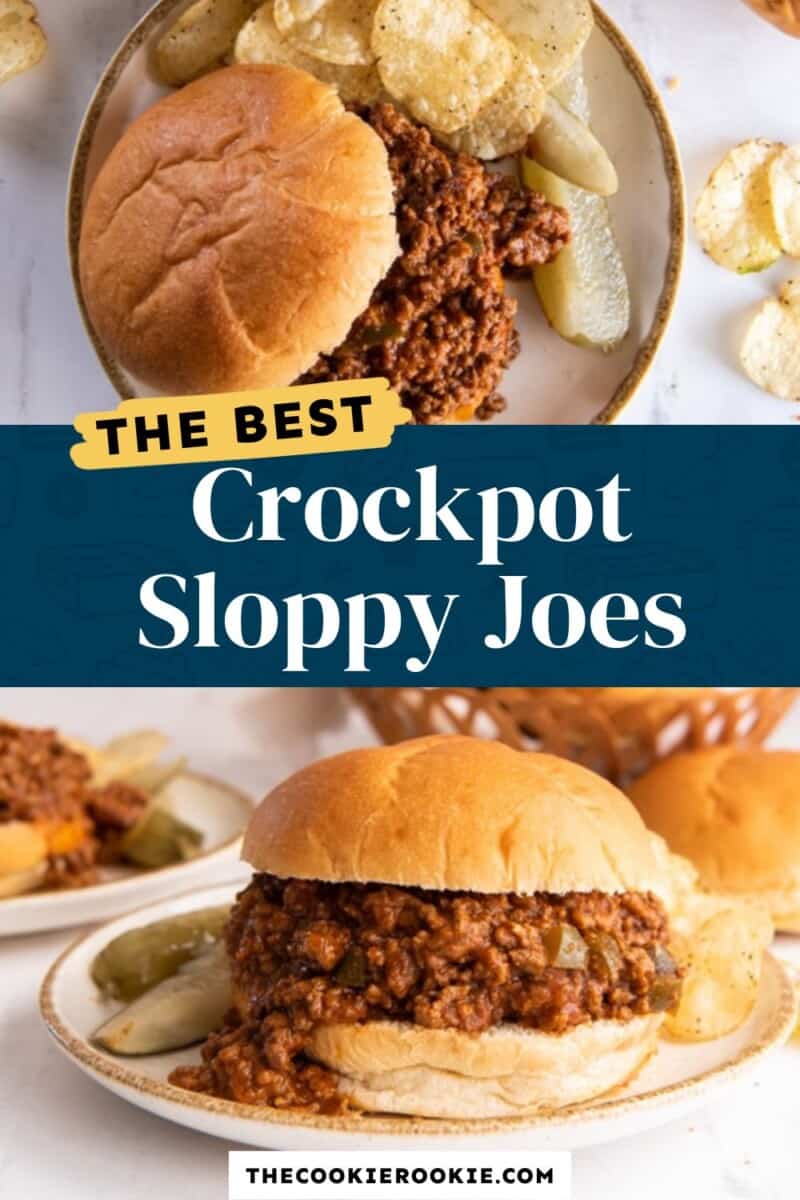 crockpot sloppy joes pinterest.