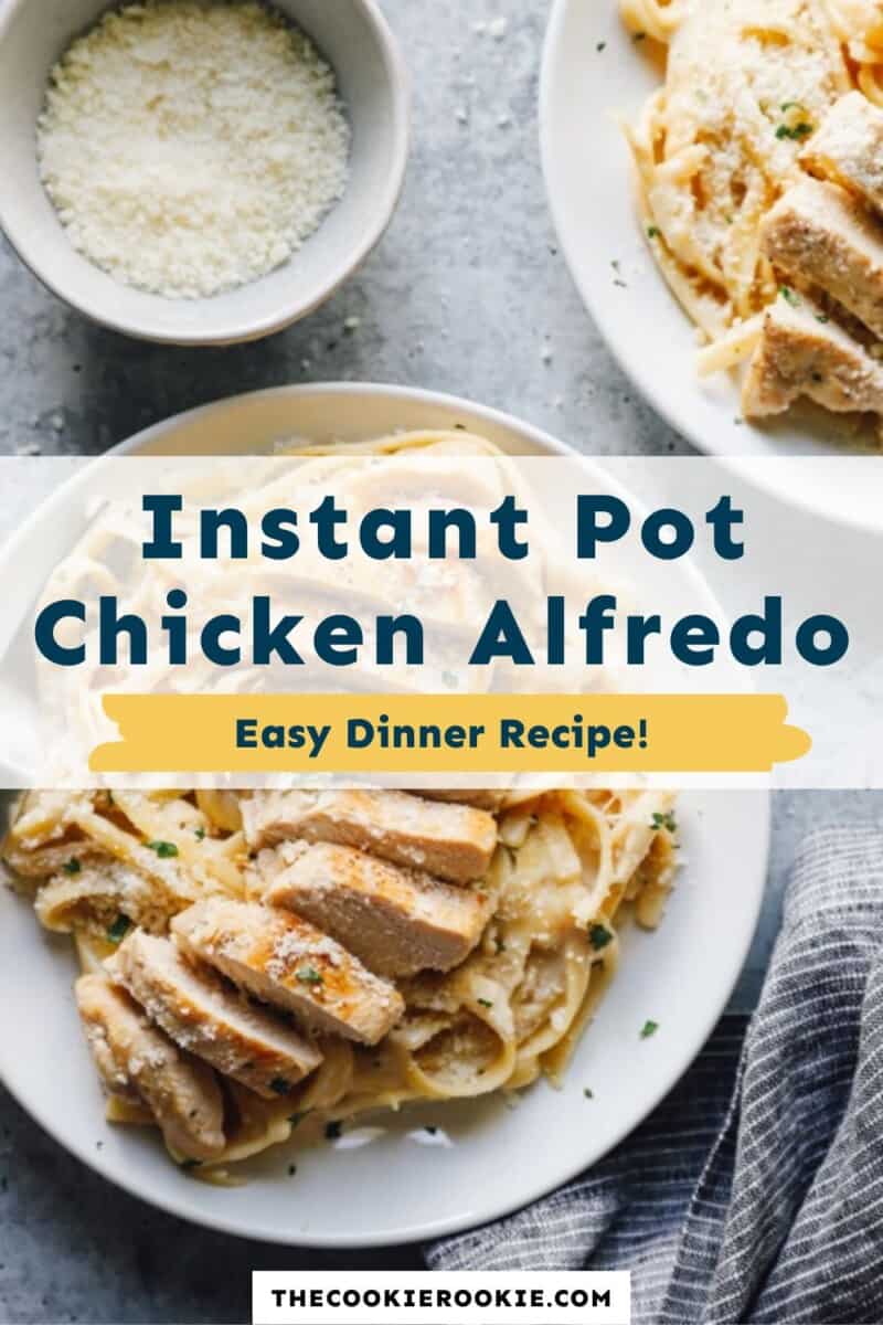 instant pot chicken alfredo pinterest.