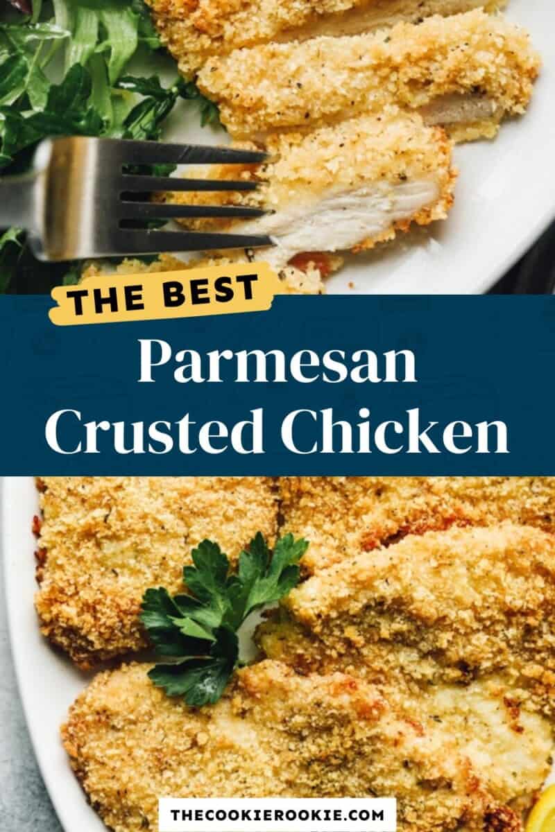 parmesan crusted chicken pinterest.