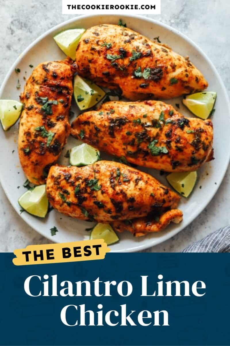 cilantro lime chicken pinterest