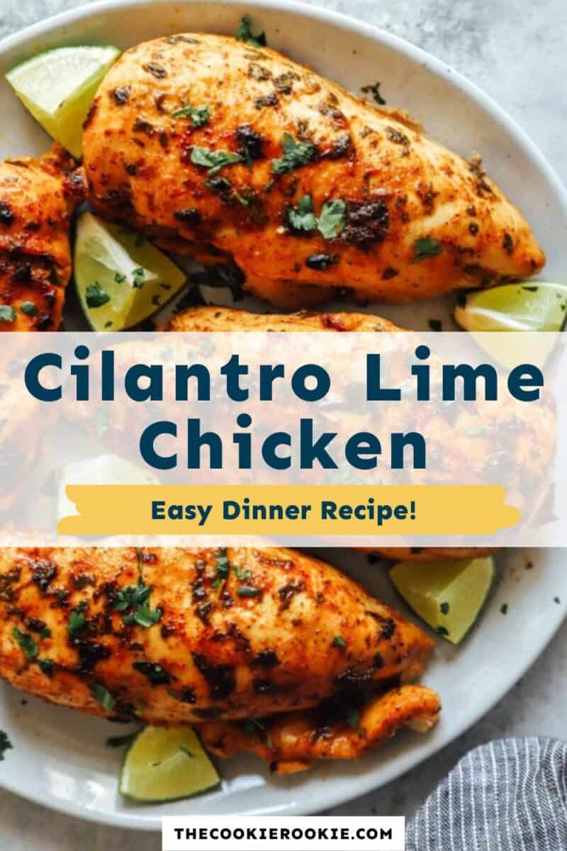 cilantro lime chicken pinterest