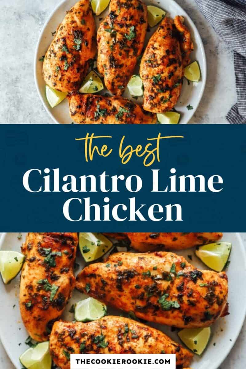 cilantro lime chicken pinterest