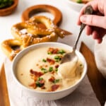 featured beer cheese soup.