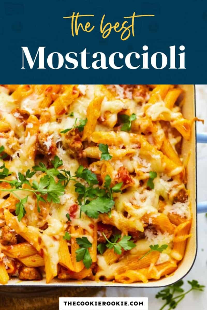 mostaccioli recipe pinterest