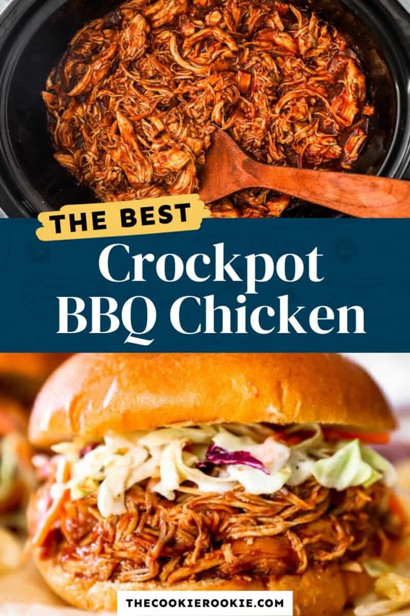 crockpot bbq chicken pinterest