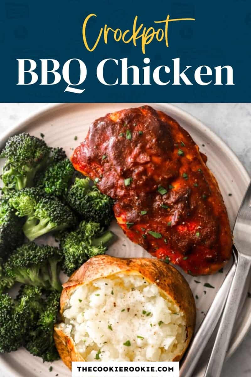 crockpot bbq chicken pinterest