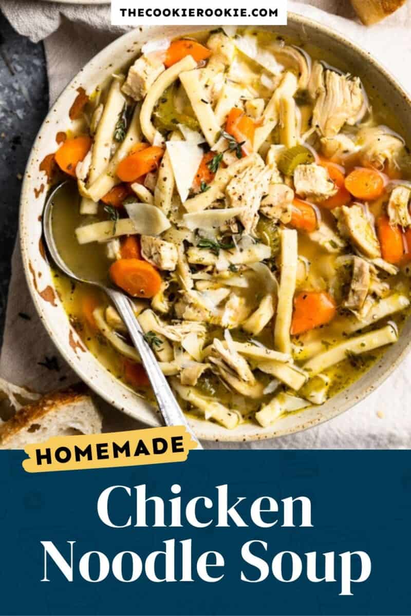 chicken noodle soup pinterest