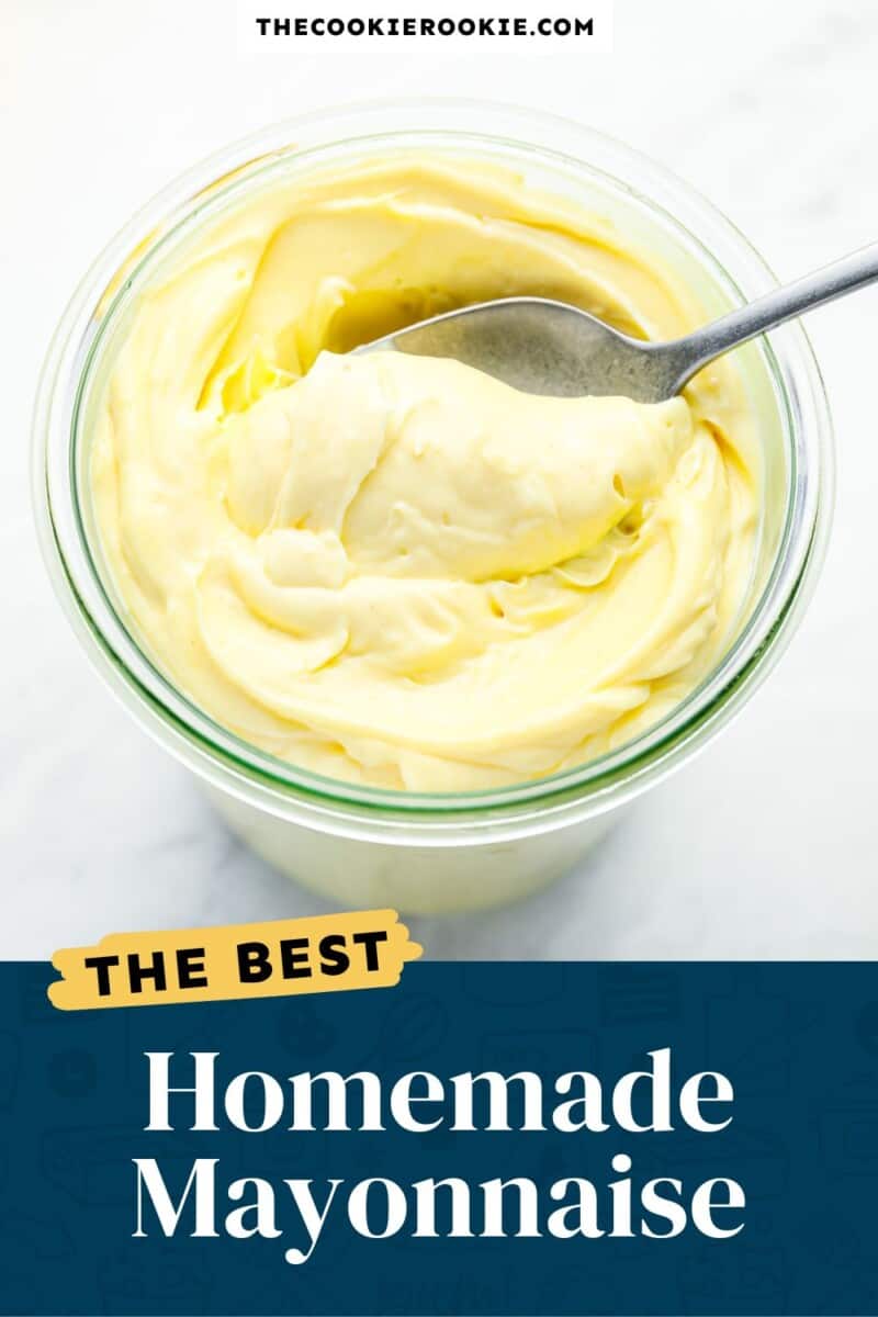 homemade mayonnaise pinterest