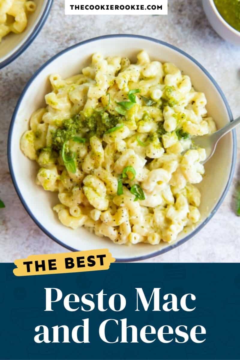 pesto Mac and cheese pinterest