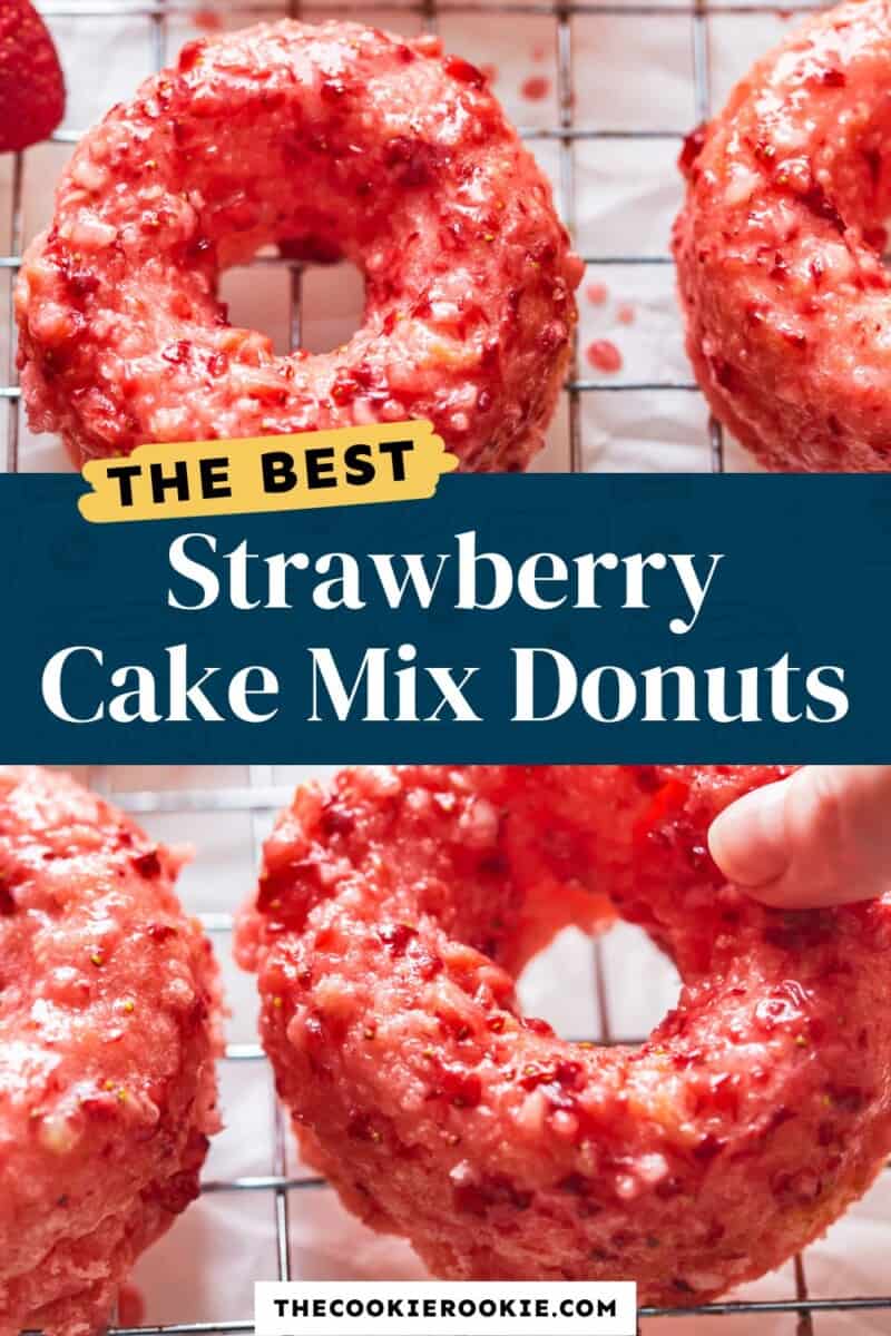 cake mix donuts pinterest