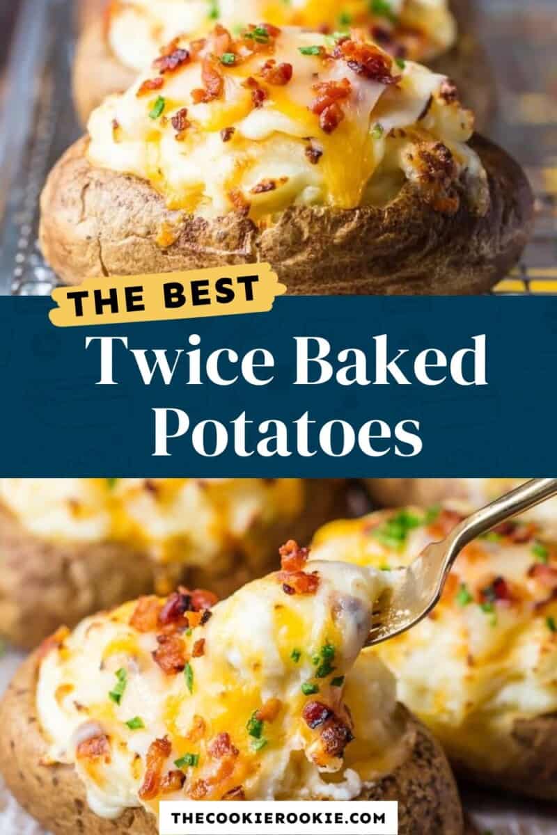 twice baked potatoes pinterest