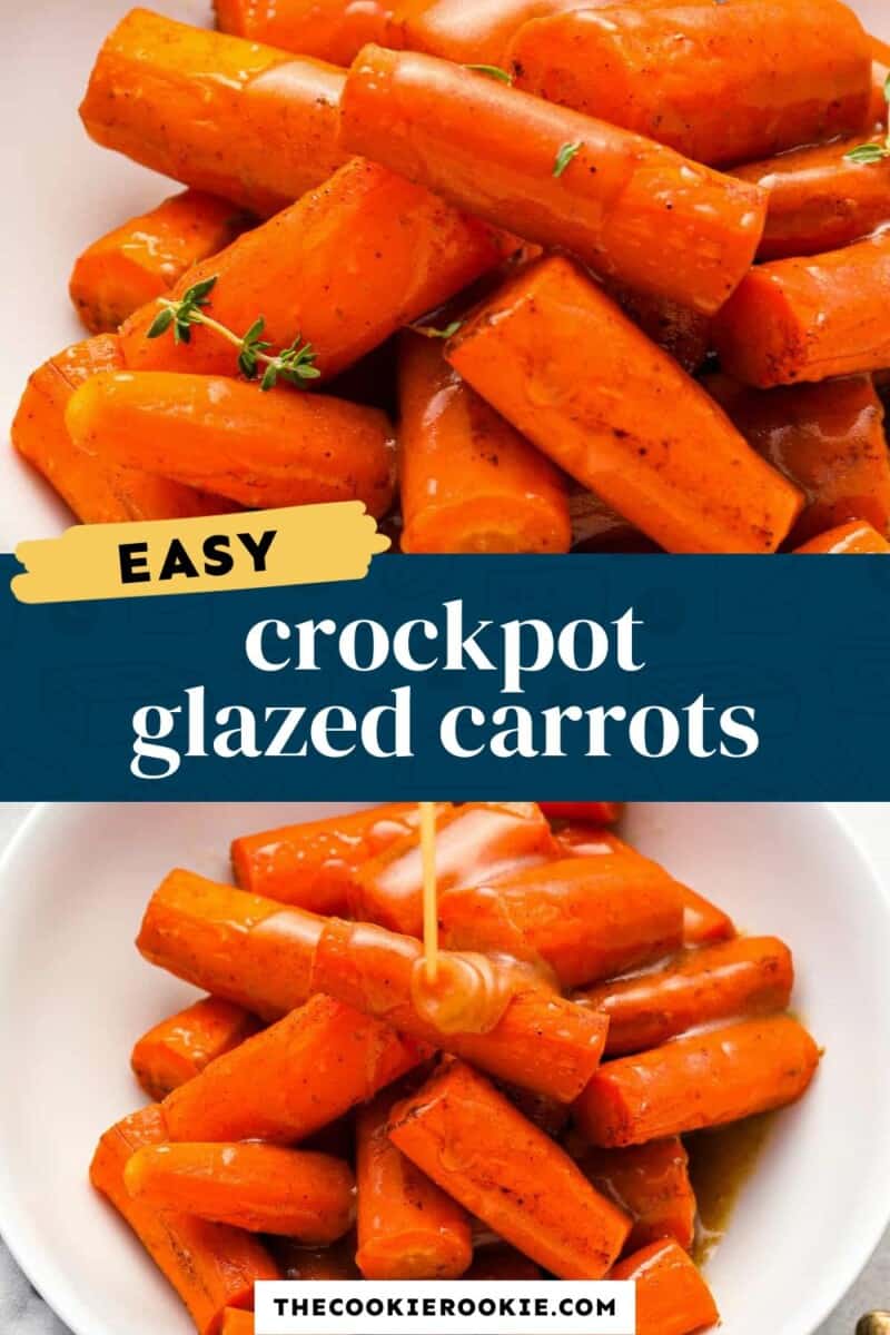 crockpot glazed carrots pinterest