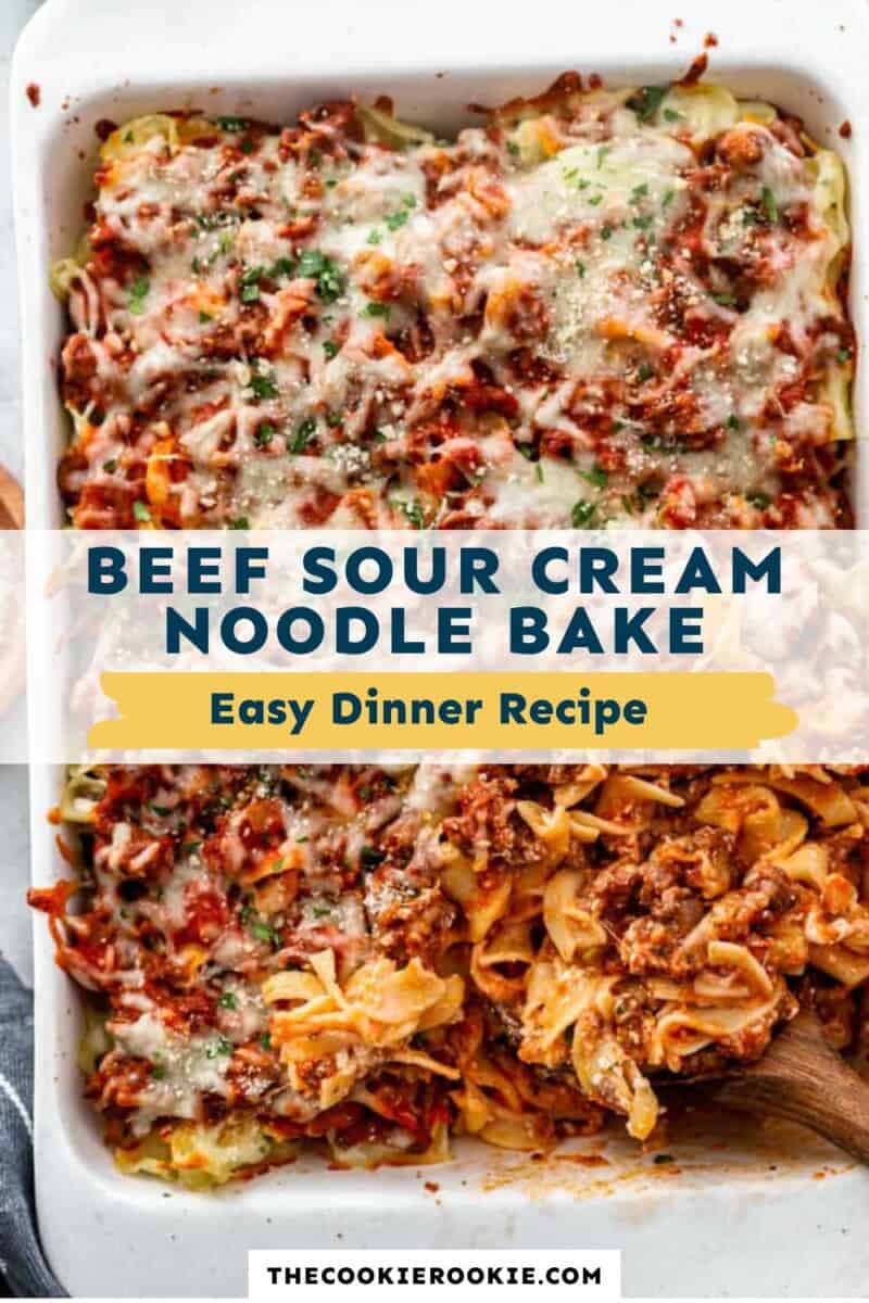 sour cream noodle bake pinterest