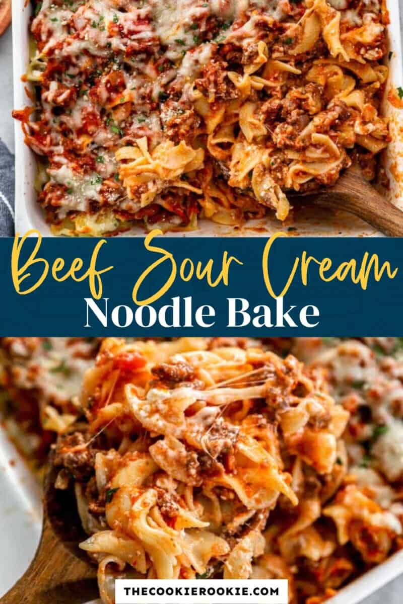 sour cream noodle bake pinterest