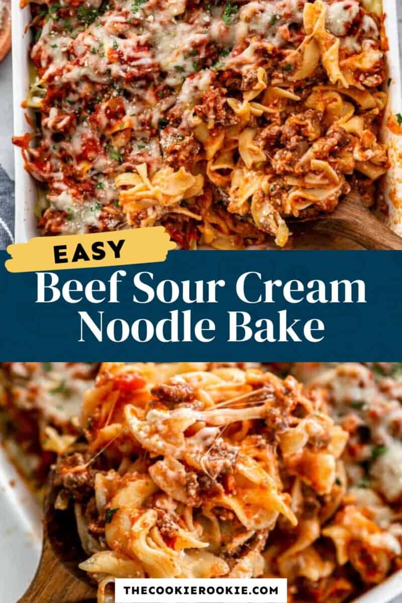 sour cream noodle bake pinterest