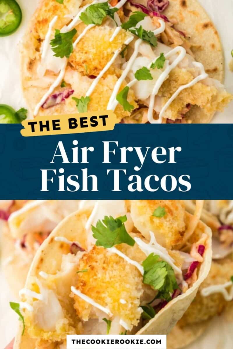 air fryer fish tacos pinterest