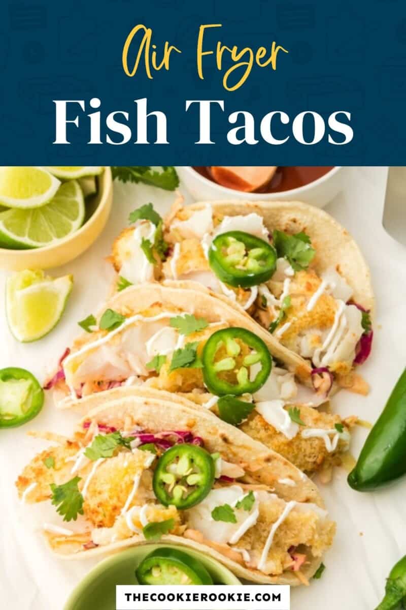 air fryer fish tacos pinterest