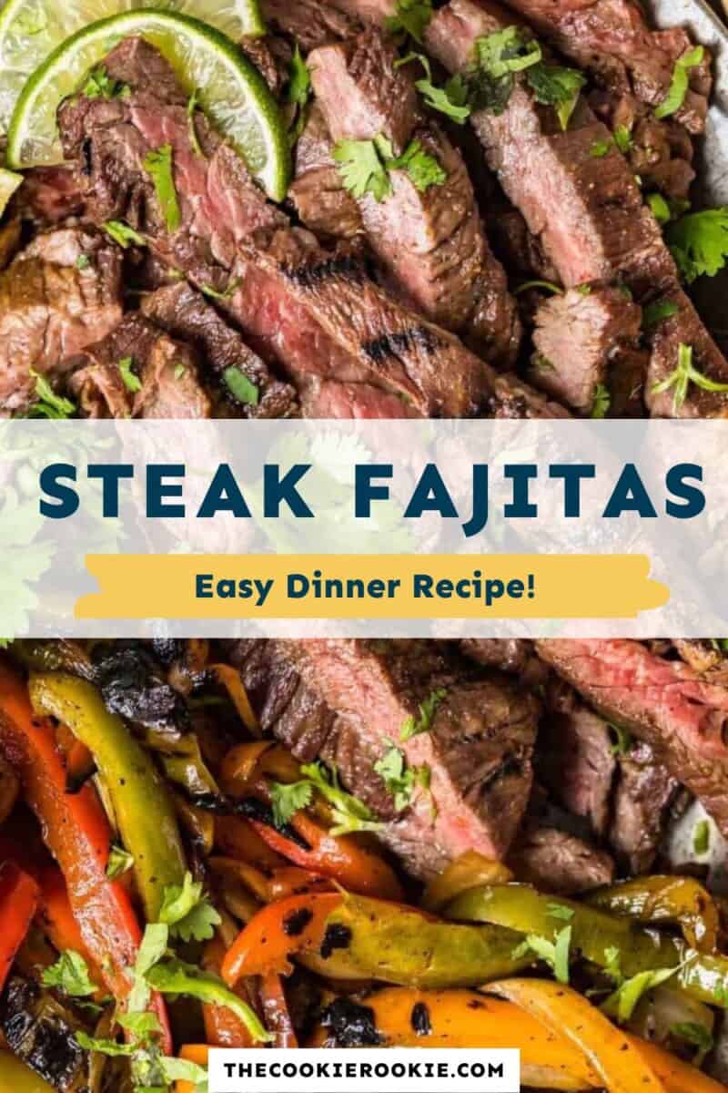 steak fajitas pinterest