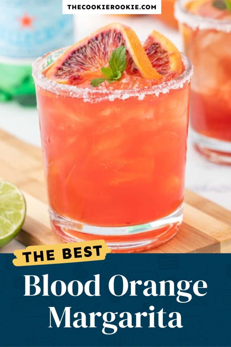 blood orange margaritas pinterest