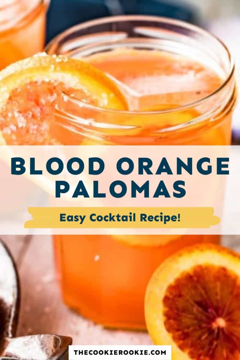 blood orange Palomas pinterest