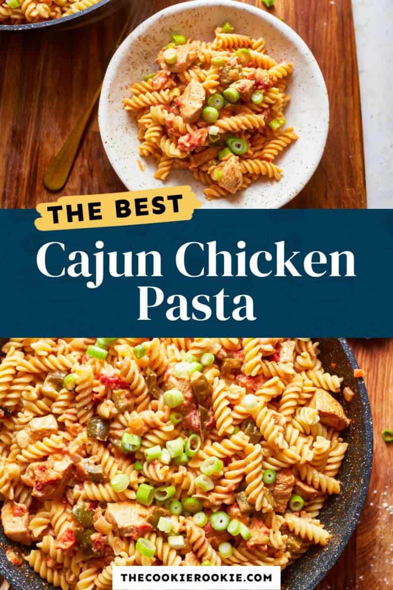 cajun chicken pasta pinterest