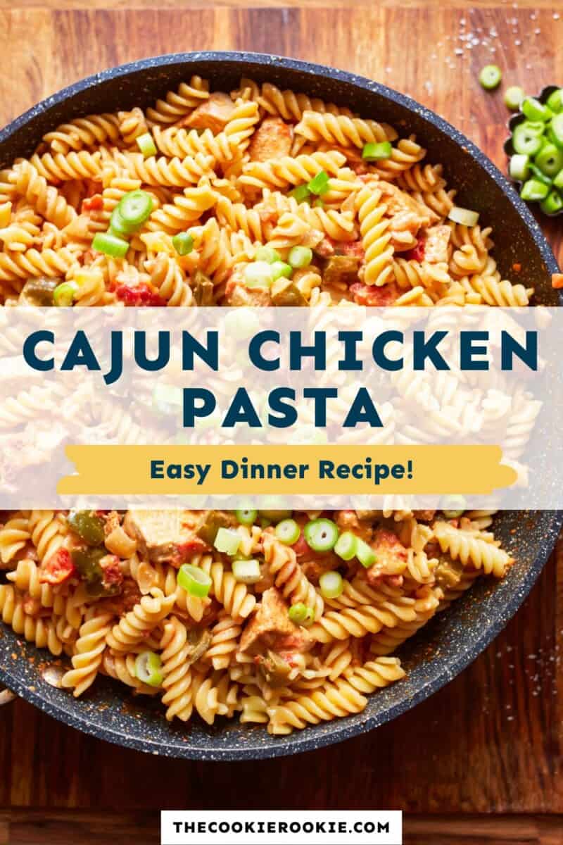 cajun chicken pasta pinterest