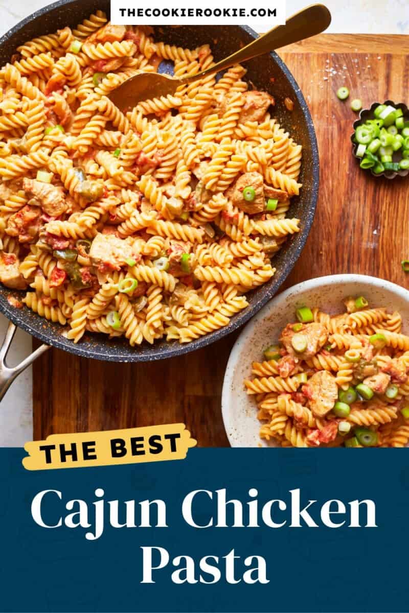 cajun chicken pasta pinterest