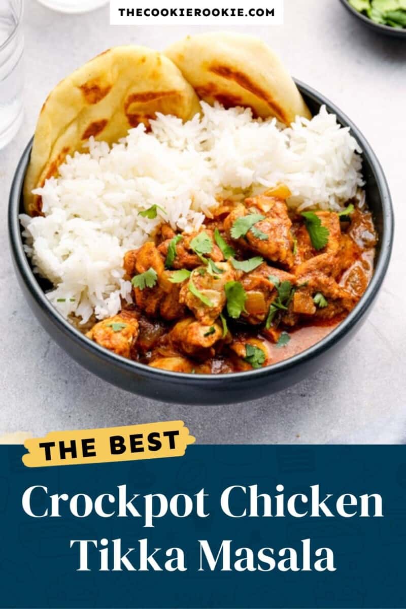 crockpot chicken tikka masala pinterest