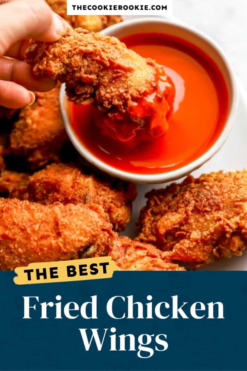 fried chicken wings pinterest