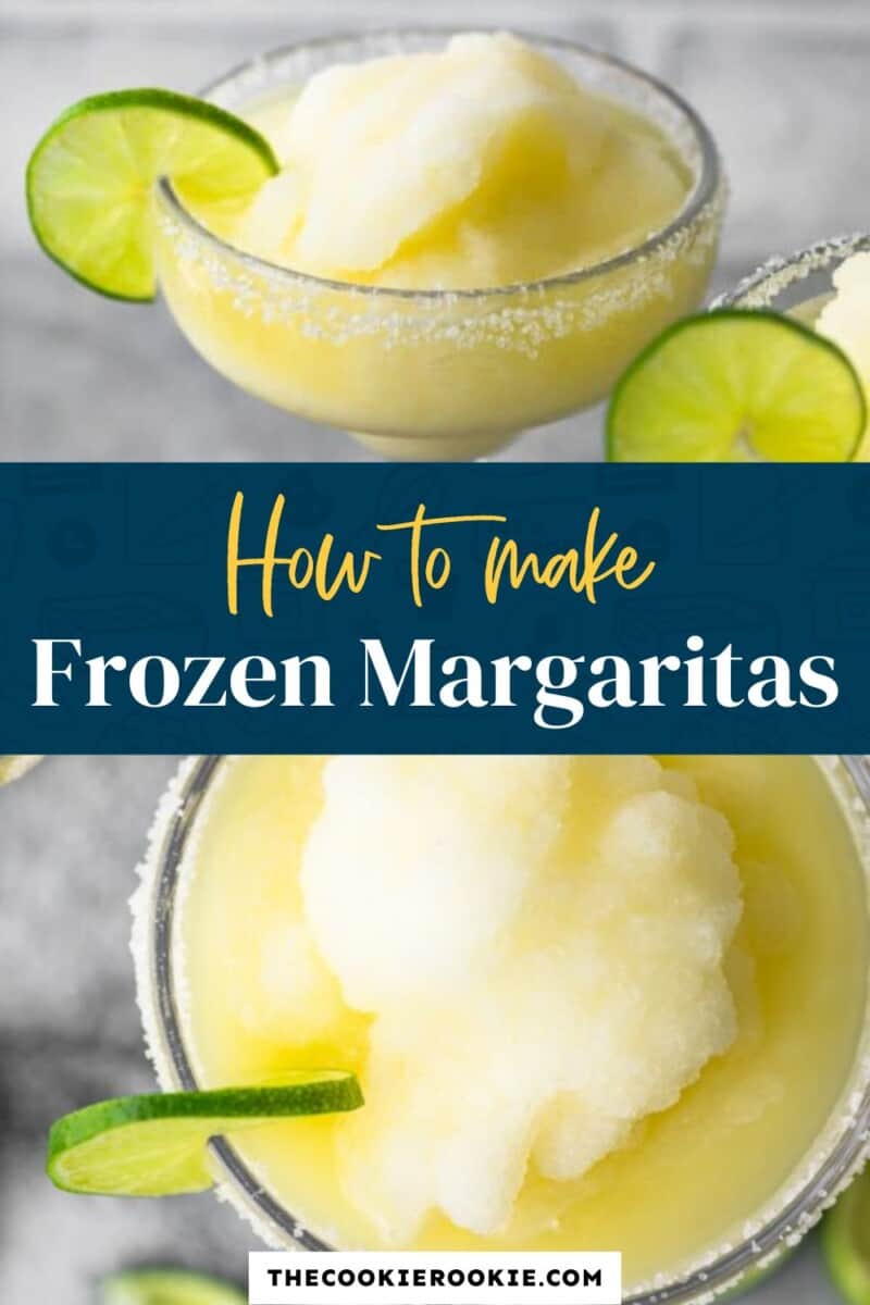 frozen margaritas pinterest