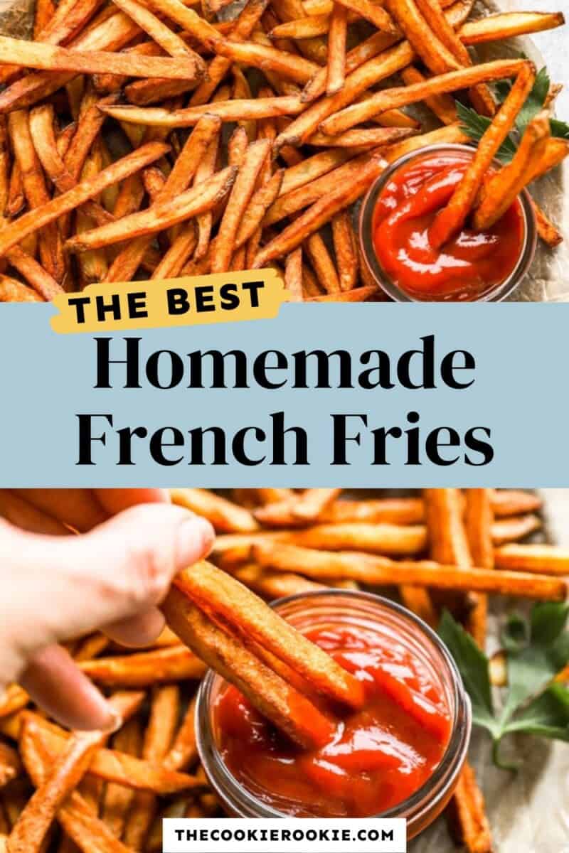 homemade French fries pinterest