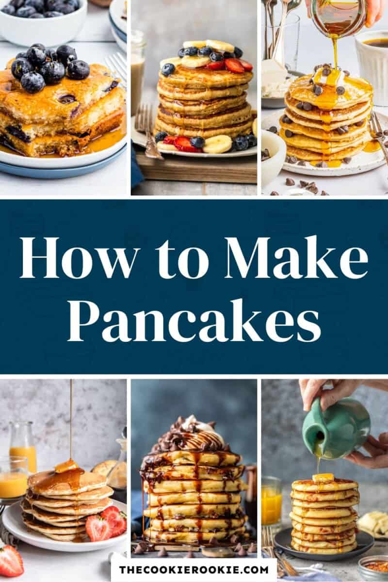 how to make pancakes pinterest