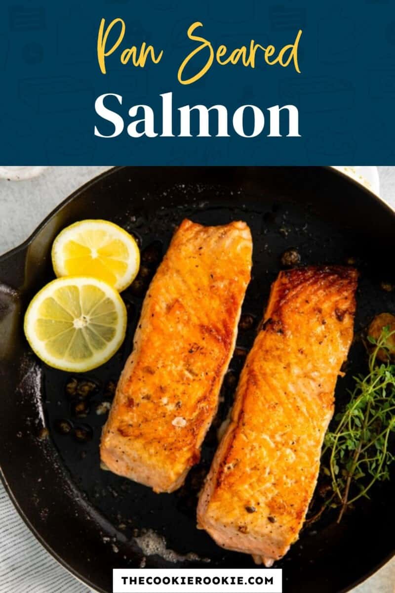 pan seared salmon pinterest