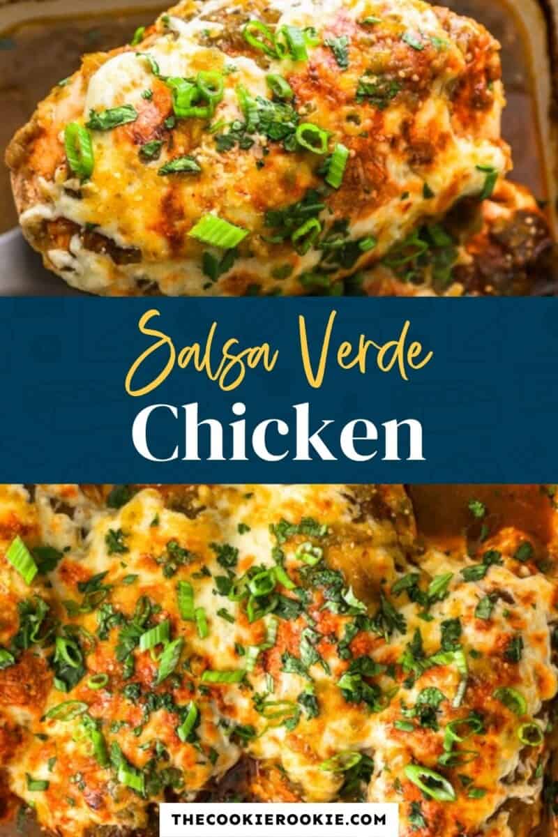 salsa verde chicken pinterest