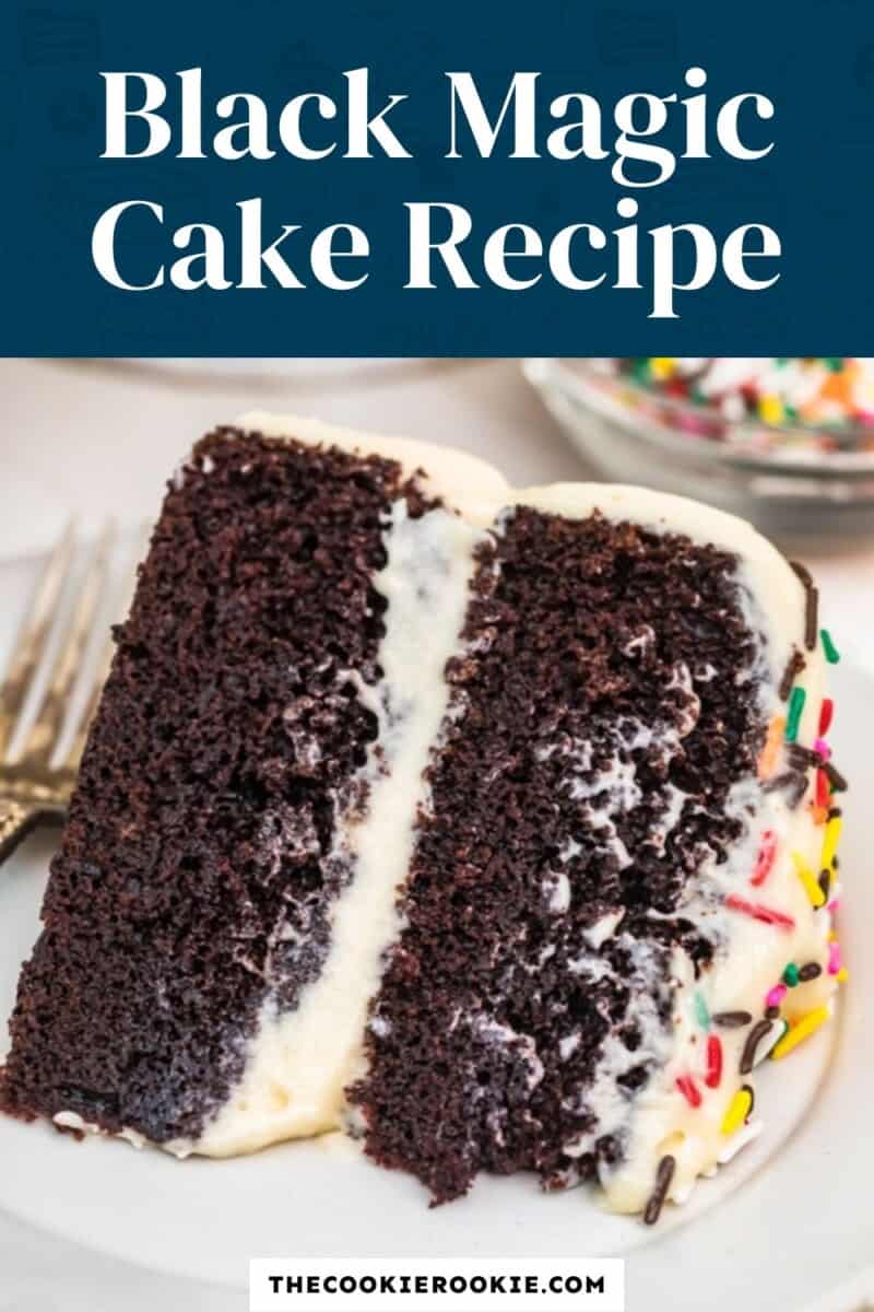 black magic cake pinterest