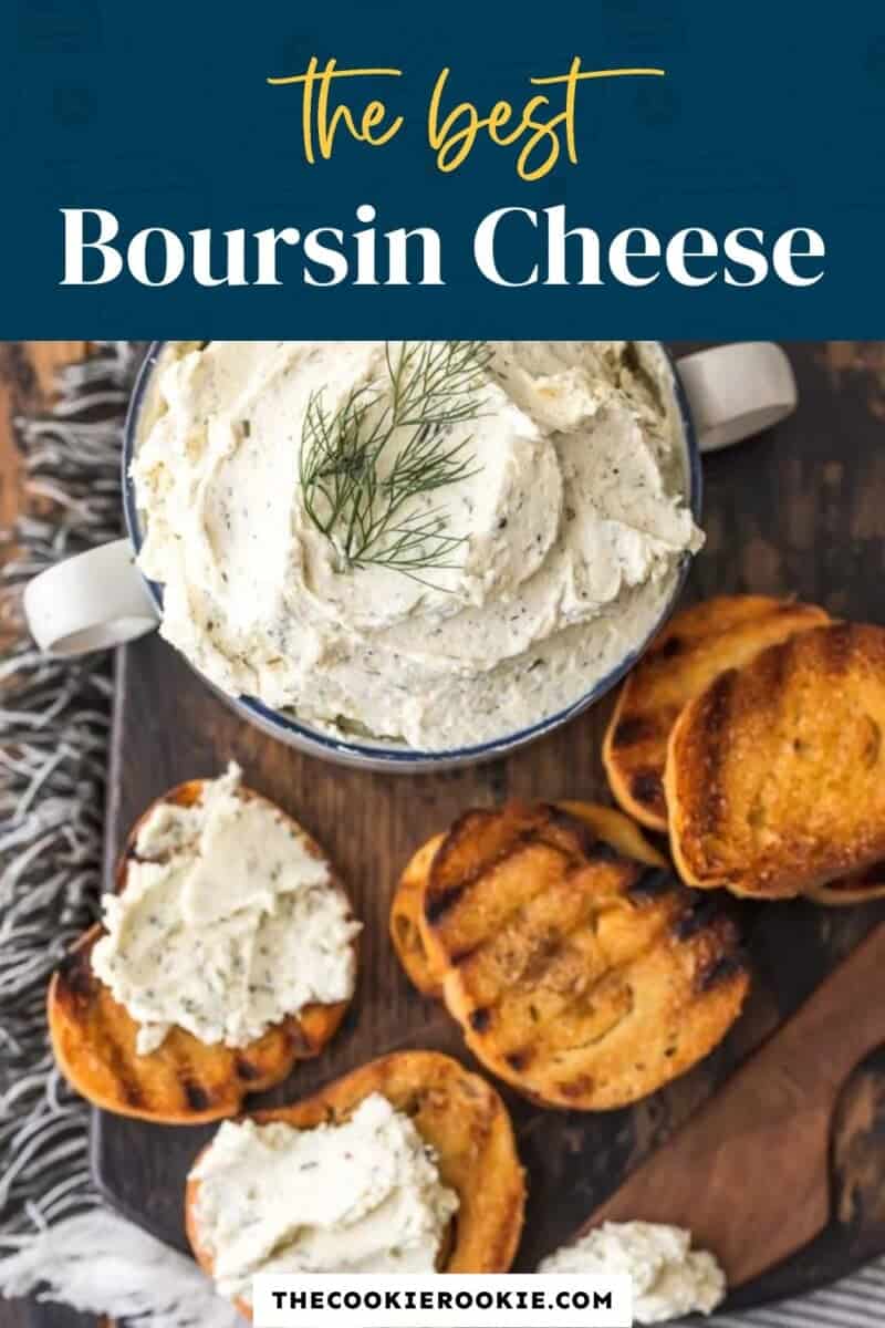 Boursin cheese pinterest