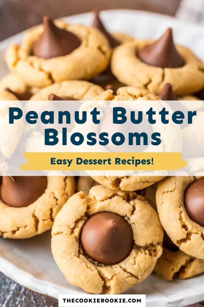 peanut butter blossoms pinterest